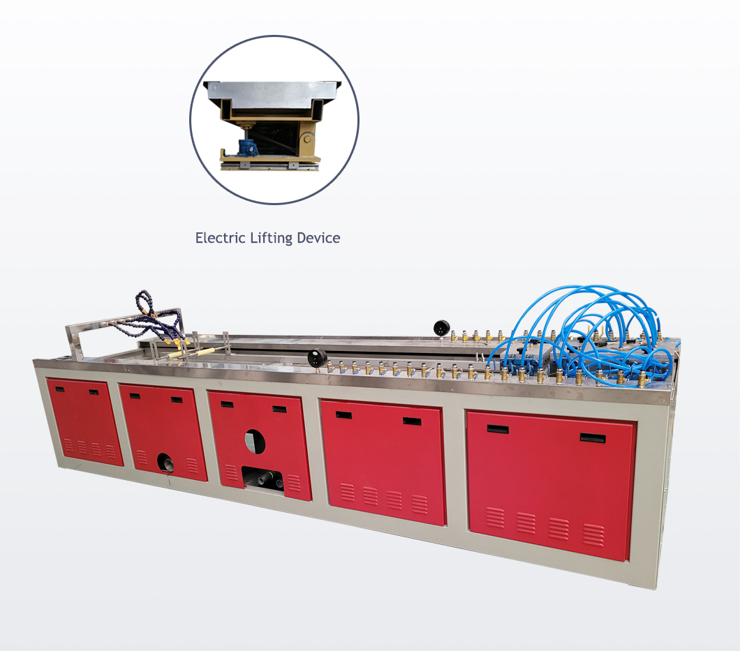 Window And Door Semi-automatic Twin Screw Extrusion PVC/WPC Profile Production Line
